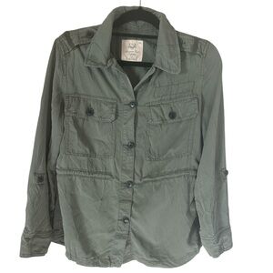 American Eagle Outfitters Olive Utility Jacket